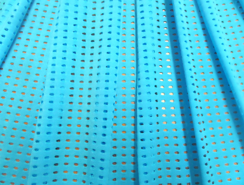 10.Turquoise Athletic Mesh